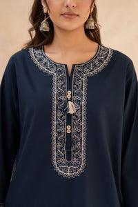 LAZULI-2PC LAWN EMBROIDERED SHIRT WITH LAWN EMBROIDERED TROUSER-BIC-259
