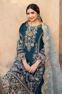 BATIK-3PC LAWN SEQUIN EMBROIDERED SHIRT WITH KHADDI NET EMBROIDERED DUPATTA AND EMB TROUSER-BIC-4672