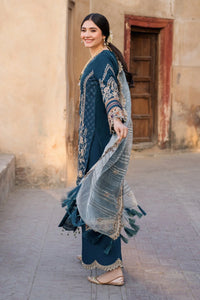 BATIK-3PC LAWN SEQUIN EMBROIDERED SHIRT WITH KHADDI NET EMBROIDERED DUPATTA AND EMB TROUSER-BIC-4672