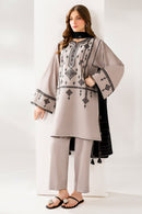 JAZMIN-3PC DHANAK EMBROIDERED SHIRT WITH CHIFFON EMB DUPATTA AND TROUSER-BIC-4192