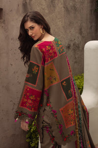 CHARIZMA-3PC LAWN DIGITAL PRINTED SHIRT WITH SILK PRINTED DUPATTA AND PRINTED TROUSER-BIC-061