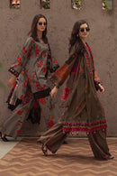CHARIZMA-3PC LAWN DIGITAL PRINTED SHIRT WITH SILK PRINTED DUPATTA AND PRINTED TROUSER-BIC-061