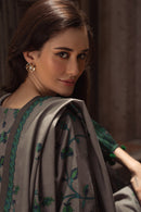 CHARIZMA-3PC KHADDAR PRINTED SHIRT WITH KHADDAR PRINTED DUPATTA AND PRINT TROUSER-BIC-