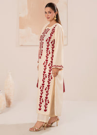 IZEL-3PC LAWN EMBROIDERED SHIRT WITH CHIFFON TYE&DYE DUPATTA AND TROUSER-BIC-4649