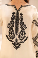 MIRANA-3PC LAWN EMBROIDERED SHIRT WITH KHADDI NET EMBROIDERED DUPATTA & TROUSER-BIC-4701