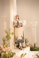 MIRANA-3PC LAWN EMBROIDERED SHIRT WITH KHADDI NET EMBROIDERED DUPATTA & TROUSER-BIC-4701