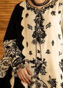 BATIK-3PC DHANAK EMBROIDERED SHIRT WITH DHANAK EMBROIDERED SHAWL AND TROUSER-BIC-5278
