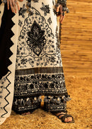 BATIK-3PC DHANAK EMBROIDERED SHIRT WITH DHANAK EMBROIDERED SHAWL AND TROUSER-BIC-5278