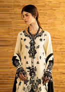 BATIK-3PC DHANAK EMBROIDERED SHIRT WITH DHANAK EMBROIDERED SHAWL AND TROUSER-BIC-5278