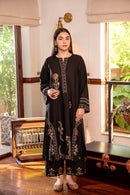 URGE-2PC DHANAK EMBROIDERED SHIRT AND EMBROIDRED TROUSER-BIC-132
