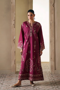ETHNC-2PC DHANAK EMBROIDERED SHIRT WITH DHANAK EMBROIDERED TROUSER-BIC-15108