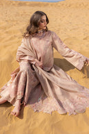 RANG RASIYA-3PC LAWN LASERWORK & SEQUIN EMBROIDERED SHIRT WITH KHAADI NET SEQUIN EMBROIDERED DUPATTA AND TROUSER -BIC-4796