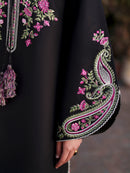 MAHNUR-3PIECE LAWN EMBROIDERED SHIRT WITH CHIFFON PRINTED DUPATTA AND TROUSER-BIC-4854