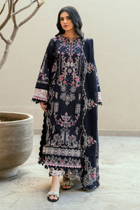 FLORENT-3PC DHANAK EMBROIDERED SHIRT WITH CHIFFON EMBROIDERED DUPATTA & TROUSER-BIC-4229