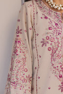 BATIK-3PC LAWN EMBROIDERED WITH ORGANZA EMBROIDERED DUPATTA & TROUSER -BIC-4777