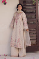 BATIK-3PC LAWN EMBROIDERED WITH ORGANZA EMBROIDERED DUPATTA & TROUSER -BIC-4777