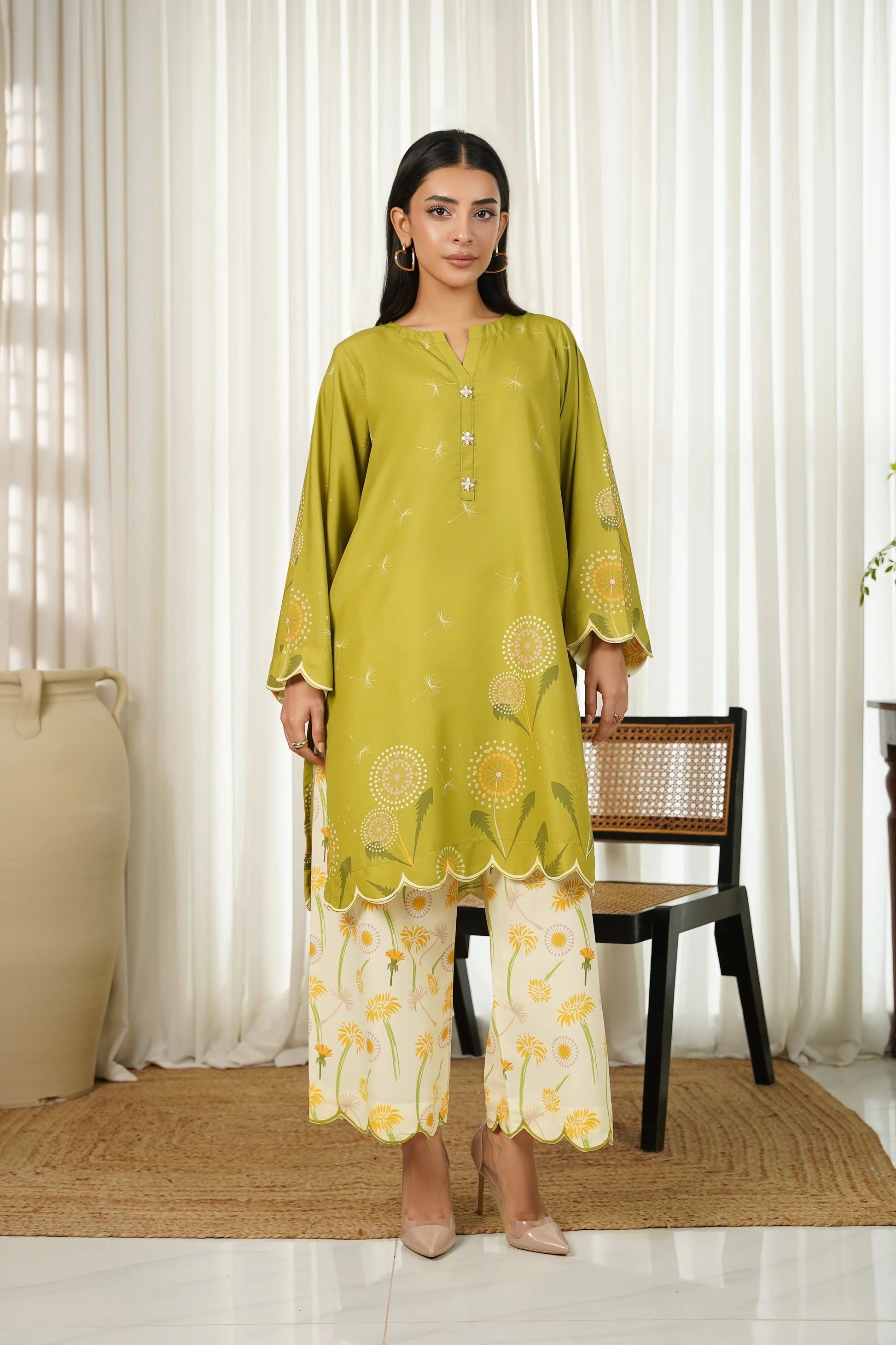 BRANDSINN-2PC SHAMOZE SILK PRINTED SHIRT & SHAMOZE SILK PRINTED TROUSER-BIC-2004