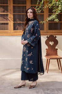 BATIK-3PC LAWN SEQUIN EMBROIDERED SHIRT WITH CHIFFON EMBROIDERED DUPATTA AND TROUSER-BIC-4863