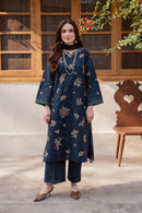 BATIK-3PC LAWN SEQUIN EMBROIDERED SHIRT WITH CHIFFON EMBROIDERED DUPATTA AND TROUSER-BIC-4863