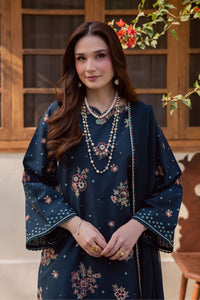 BATIK-3PC LAWN SEQUIN EMBROIDERED SHIRT WITH CHIFFON EMBROIDERED DUPATTA AND TROUSER-BIC-4863