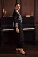 BATIK-3PC DHANAK EMBROIDERED SHIRT WITH CHIFFON EMBROIDERED DUPATTA AND EMB TROUSER-BIC-5194