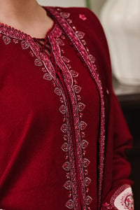 BATIK-3PC DHANAK EMBROIDERED SHIRT WITH DHANAK EMBROIDERED SHAWL AND EMB TROUSER -BIC-5036