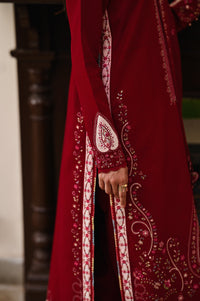 BATIK-3PC DHANAK EMBROIDERED SHIRT WITH DHANAK EMBROIDERED SHAWL AND EMB TROUSER -BIC-5036