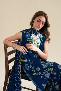 ZAIB-3PC LAWN EMBROIDERED SHIRT WITH CHIFFON EMB DUPATTA AND EMB TROUSER-BIC-4919