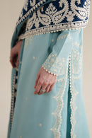 ZAIB-3PC LAWN EMBROIDERED SHIRT WITH CHIFFON EMB DUPATTA AND TROUSER-BIC-4916