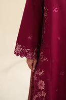 ZAIB-3PC LAWN EMBROIDERED SHIRT WITH CHIFFON EMB DUPATTA AND TROUSER-BIC-4920