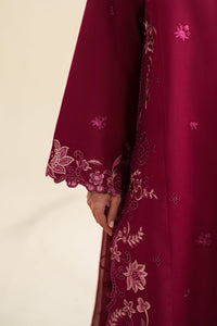ZAIB-3PC LAWN EMBROIDERED SHIRT WITH CHIFFON EMB DUPATTA AND TROUSER-BIC-4920