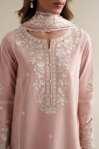 ZAIB-3PC LAWN EMBROIDERED SHIRT WITH CHIFFON EMB DUPATTA AND TROUSER-BIC-4915