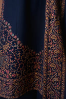 BATIK-3PC DHANAK EMBROIDERED SHIRT WITH DHANAK EMBROIDERED SHAWL AND TROUSER-BIC-4358