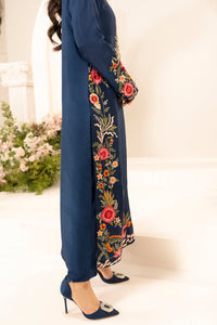 MIRANA-3PC LAWN EMBROIDERED SHIRT WITH CHIFFON TYE & DYE DUPATTA & TROUSER-BIC-3780