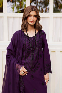 BATIK-3PC DHANAK EMBROIDERED SHIRT WITH CHIFFON EMBROIDERED DUPATTA AND EMB TROUSER -BIC-5170
