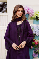 BATIK-3PC DHANAK EMBROIDERED SHIRT WITH CHIFFON EMBROIDERED DUPATTA AND EMB TROUSER -BIC-5170