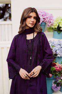 BATIK-3PC DHANAK EMBROIDERED SHIRT WITH CHIFFON EMBROIDERED DUPATTA AND EMB TROUSER -BIC-5170