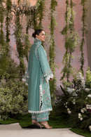 SOBIA NAZIR-3PC LAWN CHIKAN EMBROIDERED SHIRT WITH CHIFFON EMBROIDERED PRINTED DUPATTA AND EMB TROUSER -BIC-4708