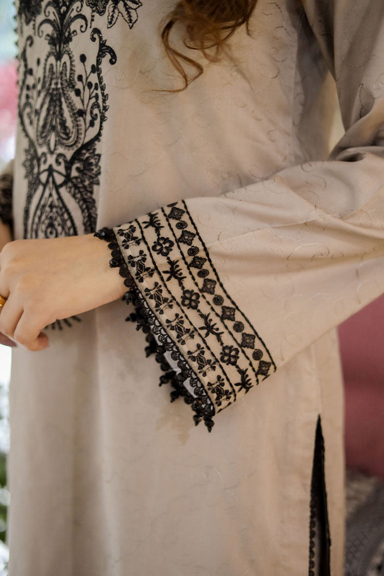 LIBAAS-3PC LAWN EMBROIDERED SHIRT WITH LAWN EMBROIDERED DUPATTA AND TROUSER -BIC-4561