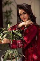 BATIK-3PC LAWN EMBROIDERED SHIRT WITH CHIFFON EMBROIDERED DUPATTA AND EMB TROUSER-BIC-4732