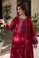 BATIK-3PC LAWN EMBROIDERED SHIRT WITH CHIFFON EMBROIDERED DUPATTA AND EMB TROUSER-BIC-4732