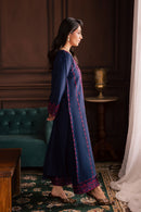 BATIK-3PC LAWN SEQUIN EMBROIDERED SHIRT WITH CHIFFON EMBROIDERED DUPATTA AND TROUSER-BIC-4878