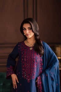 BATIK-3PC LAWN SEQUIN EMBROIDERED SHIRT WITH CHIFFON EMBROIDERED DUPATTA AND TROUSER-BIC-4878