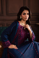 BATIK-3PC LAWN SEQUIN EMBROIDERED SHIRT WITH CHIFFON EMBROIDERED DUPATTA AND TROUSER-BIC-4878