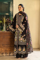 HUSSAIN REHAR-3PC LAWN EMBROIDERED SHIRT WITH CHIFFON PRINTED DUPATTA AND TROUSER-BIC-4702