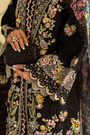 HUSSAIN REHAR-3PC LAWN EMBROIDERED SHIRT WITH CHIFFON PRINTED DUPATTA AND TROUSER-BIC-4702