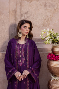 BATIK-3PIECE LAWN SEQUIN EMBROIDERED SHIRT WITH CHIFFON EMBROIDERED DUPATTA AND TROUSER-BIC-4859