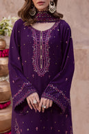 BATIK-3PIECE LAWN SEQUIN EMBROIDERED SHIRT WITH CHIFFON EMBROIDERED DUPATTA AND TROUSER-BIC-4859