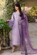 BATIK-3PC LAWN EMBROIDERED SHIRT WITH ORGANZA EMBROIDERED DUPATTA AND TROUSER-BIC-4830