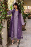 BATIK-3PC LAWN EMBROIDERED SHIRT WITH ORGANZA EMBROIDERED DUPATTA AND TROUSER-BIC-4830